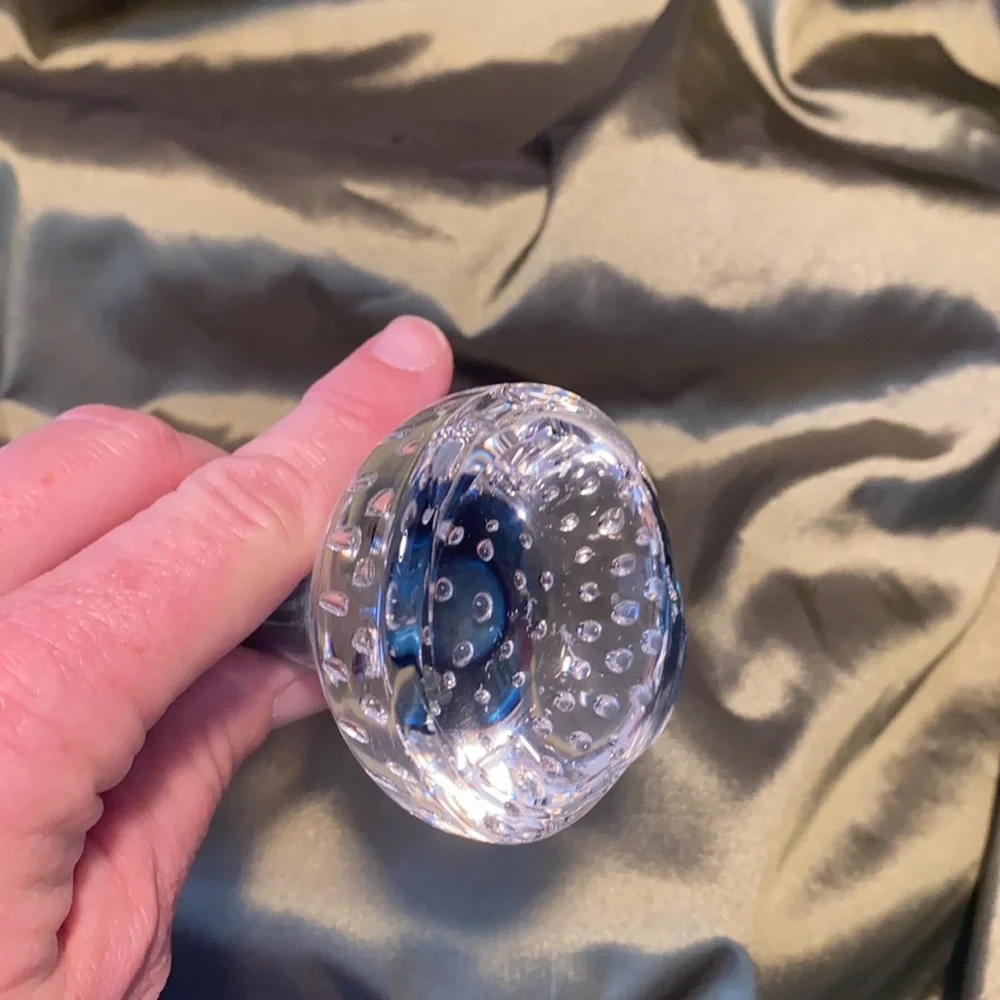 Fantastic blue bud vase.